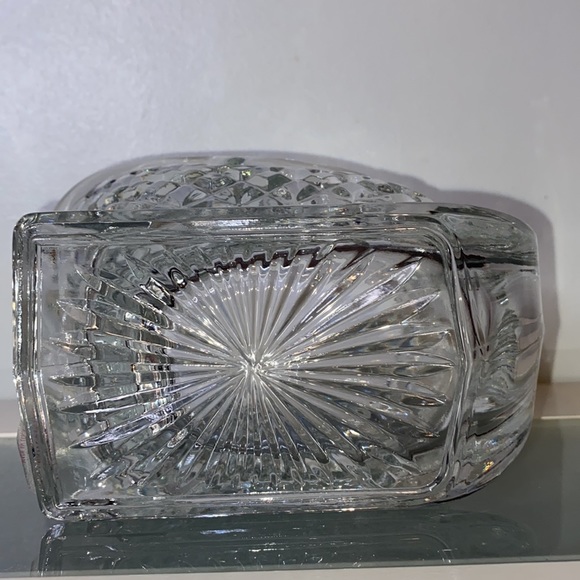 1980s Vintage 24% Lead Crystal Sleigh Candy Dish Bowl - Picture 9 of 9